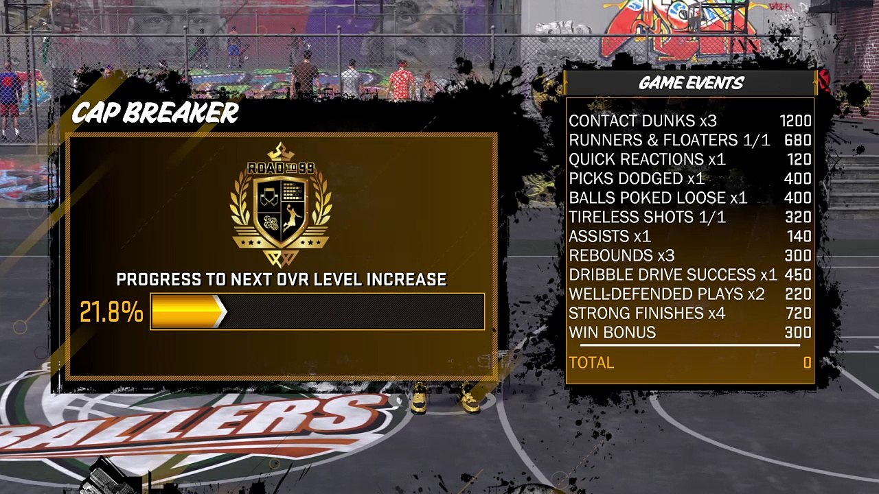 NBA 2K18 catching bodies