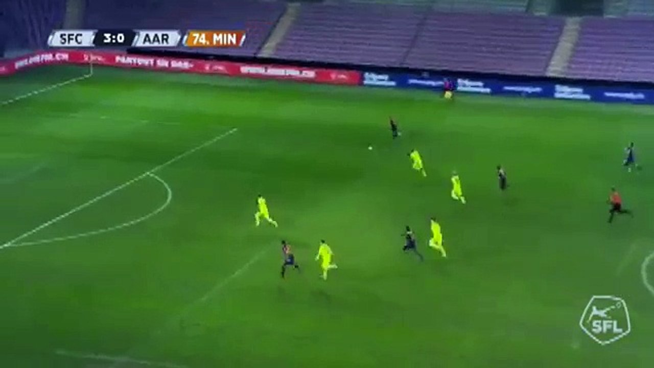 Servette 4:0 Aarau (Schweiz. Challenge League 24 February 2018)