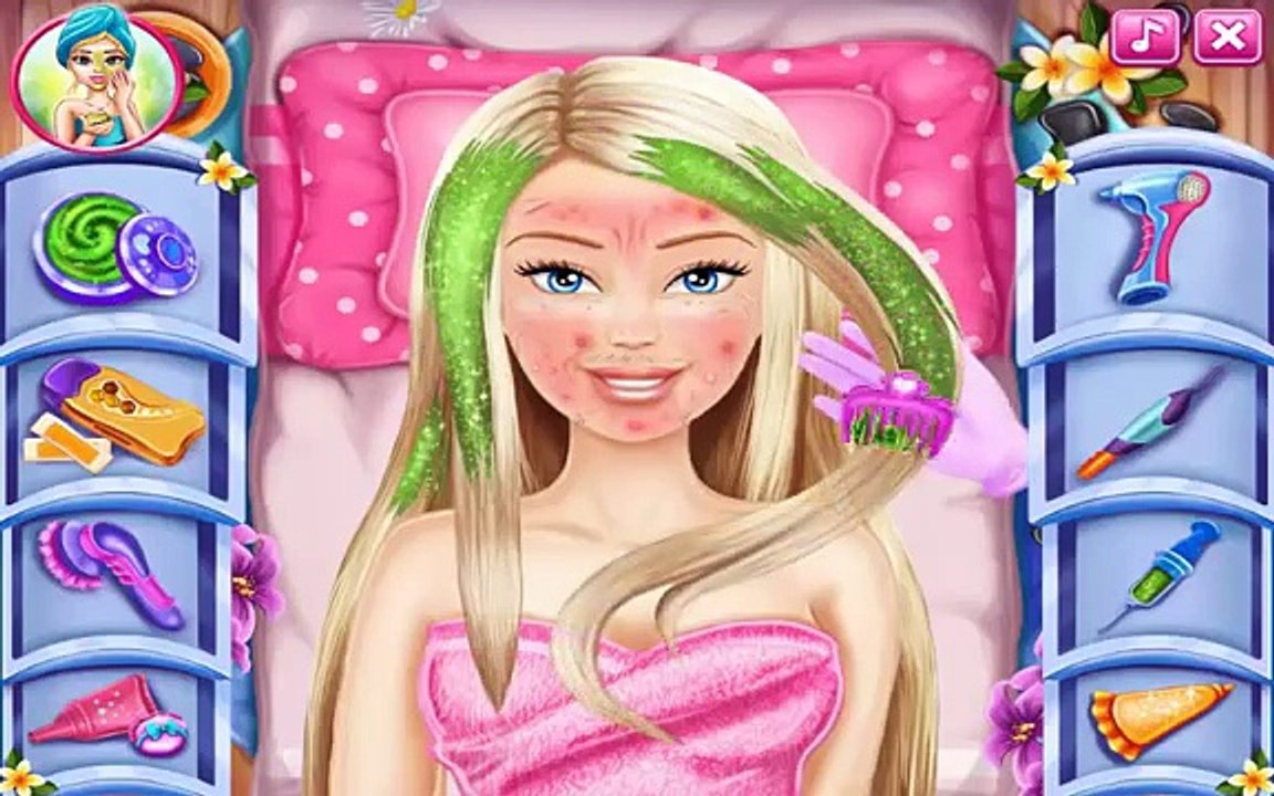 Barbie Hair Cutting Game Barbie Makeover Game Beauty Salon Vídeo