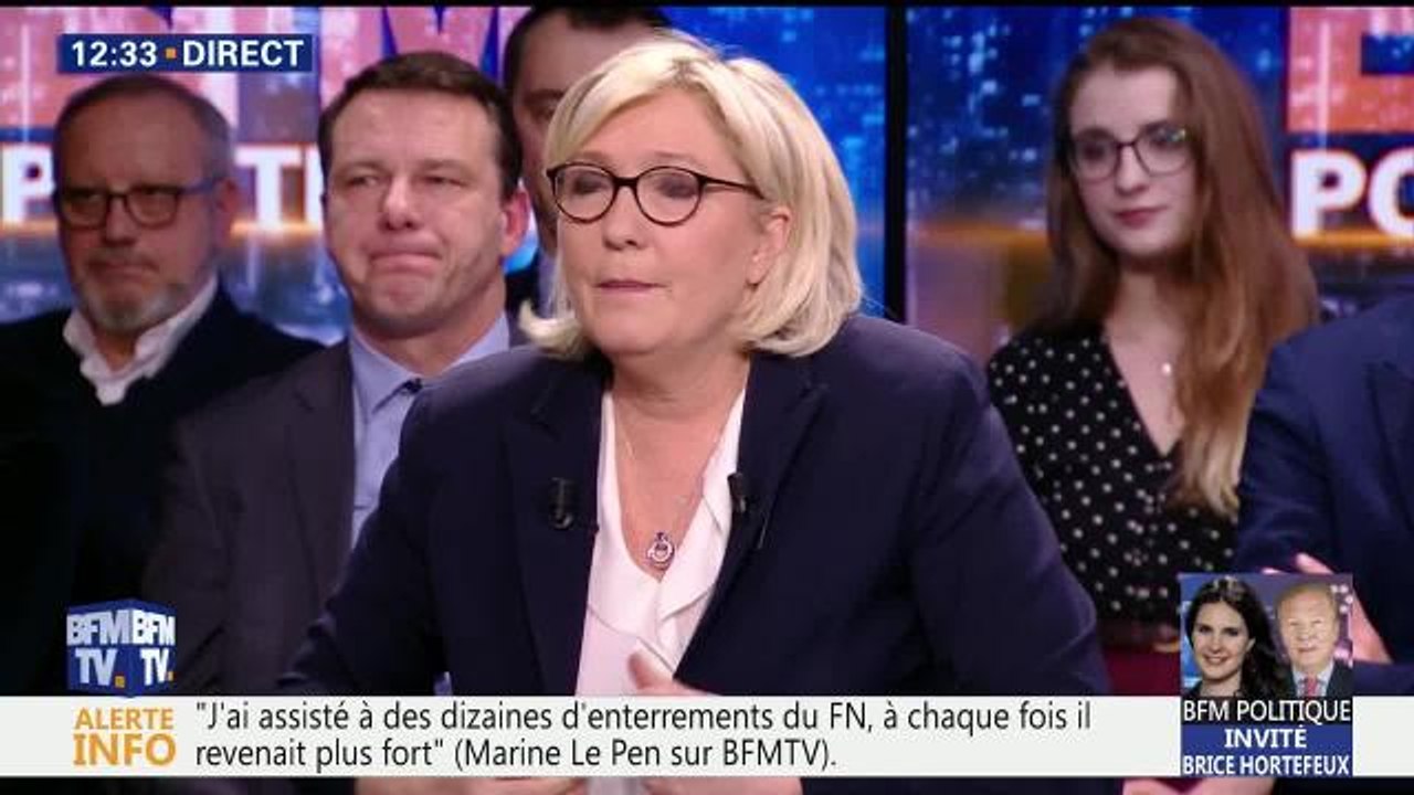 VIDEO. Marine Le Pen “épatée” par sa nièce après son discours aux Etats-Unis
