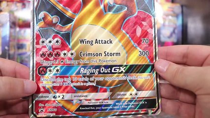 Opening a Pokemon Charizard GX Premium Box!