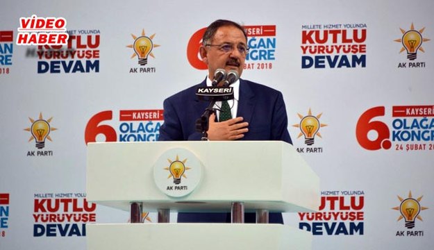 (25 Şubat 2018)BAKAN ÖZHASEKİ, “AK PARTİLİ OLMAK MİLLETE SEVDALI OLMAKTIR”