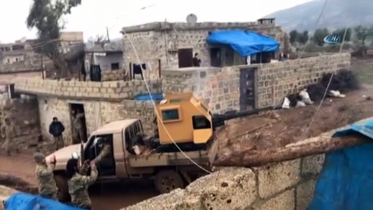 Mehmetçik ve ÖSO güçleri terör hedeflerini vurmaya devam ediyor