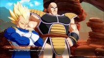 Dragonball FighterZ Nappa Vegeta Sama trefft auf Klon Son Goku