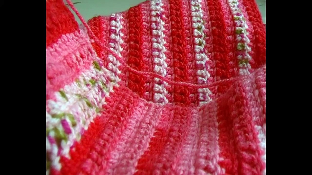 Kleinkind Jacke häkeln, Größe 86–92 cm.