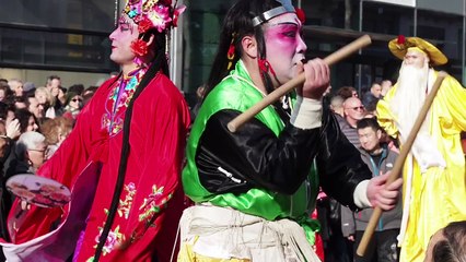 Marseille : Nouvel an chinois sur La Canebière