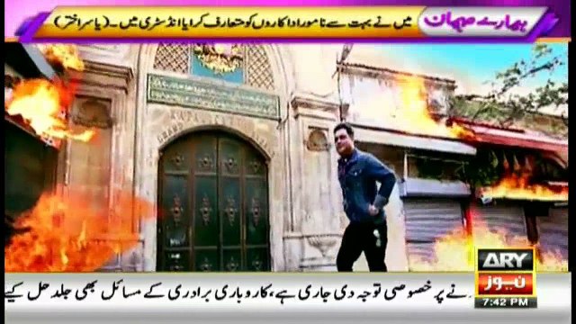 Exclusive interview with singer Yasir Akhtar in ‘Humaray Mehmaan’