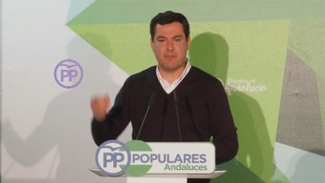 Juanma Moreno a Colau: Como alcaldesa tiene la obligación de respetar a las instituciones del Estado