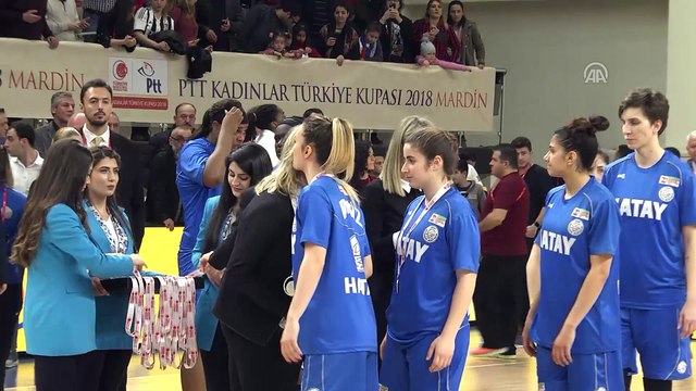 Basketbol: PTT Kadınlar Türkiye Kupası - Yakın Doğu Üniversitesi kupasını aldı - MARDİN