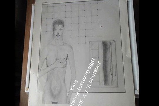 Jonathan V. T.V. Superstar 1984 Germany Private Synth Prog Rock