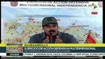 Venezuela realiza ejercicios cívico militares en defensa de la patria