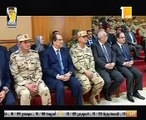 فيديو..الرئيس السيسى يفتتح قيادة مكافحة الإرهاب شرق القناة ويتابع جهود سيناء 2018