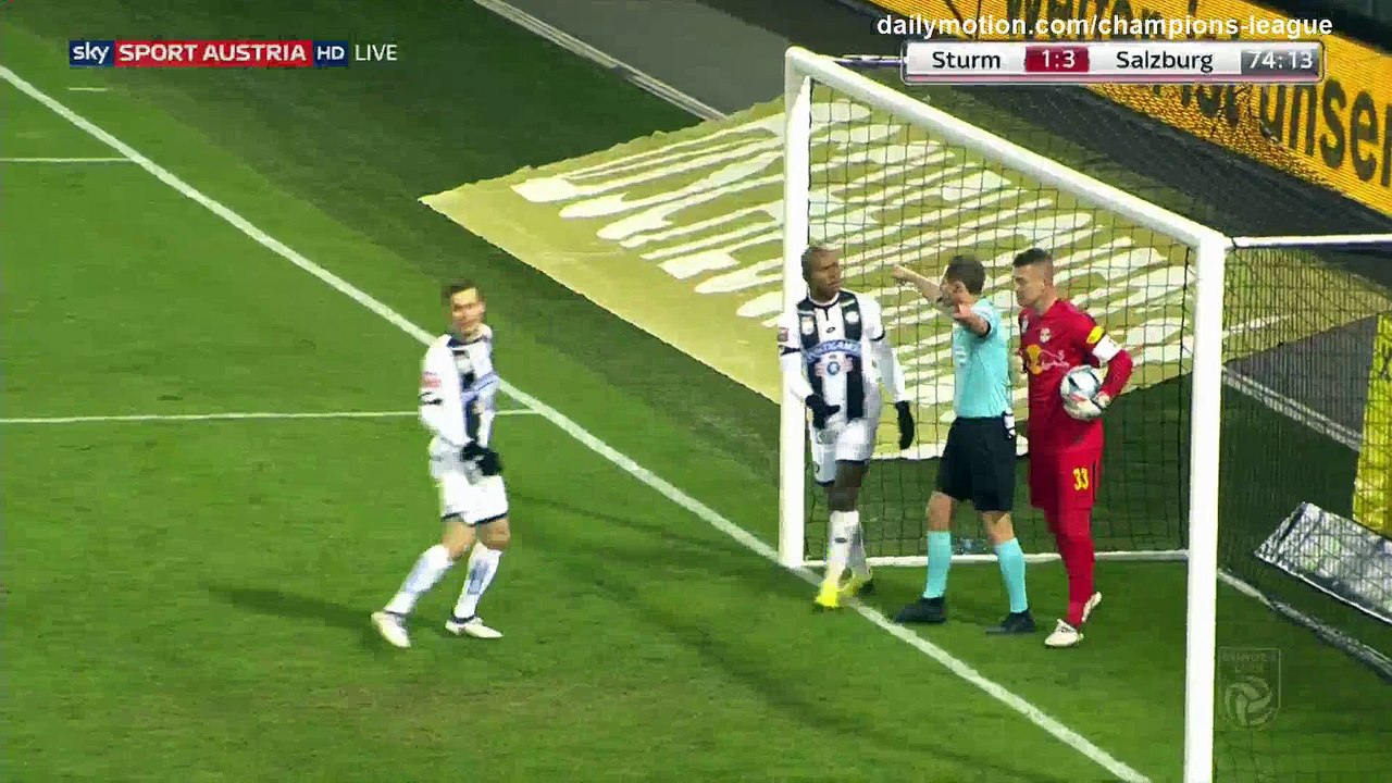 Thorsten Rocher Goal HD - Sturm Graz 2 - 3 Salzburg - 25.02.2018 (Full Replay)