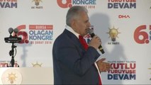 Bursa Başbakan Yıldırım AK Parti İl Kongresi'nde Konuştu-4