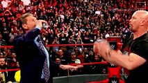 WWE Stone Cold Steve Austin Stuns Shane and Mr. McMahon Raw