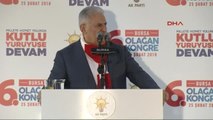 Bursa Başbakan Yıldırım AK Parti İl Kongresi'nde Konuştu-5