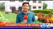 Hombres armados atacaron estación de policía en Tibú, Colombia; fueron hallados los cuerpos de tres civiles cerca del lugar