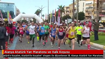 Alanya Atatürk Yarı Maratonu ve Halk Koşusu