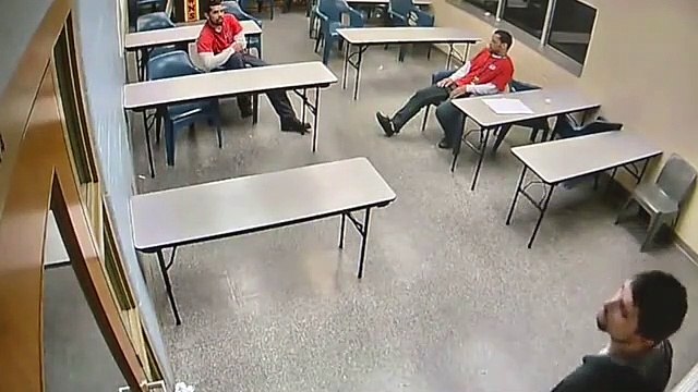 3 détenus tentent de s'évader en cassant une vitre à coup de table