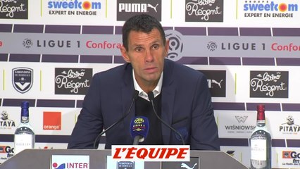 Poyet «On a été supérieurs à Nice» - Foot - L1 - Bordeaux