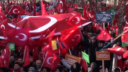 - Brüksel'de Zeytin Dalı Harekatı'na destek mitingi