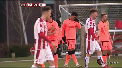 Dominik Solanke hat-trick to win U23s 4-0 against Stoke City.