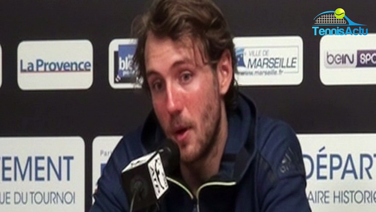 ATP - Open 13 - Marseille 2018 - Lucas Pouille : "Les yeux ne sont pas beaux à voir"