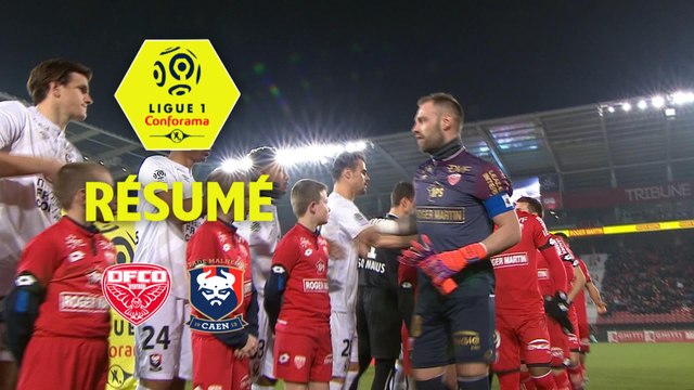 Dijon FCO - SM Caen (2-0) - Résumé - (DFCO-SMC) / 2017-18