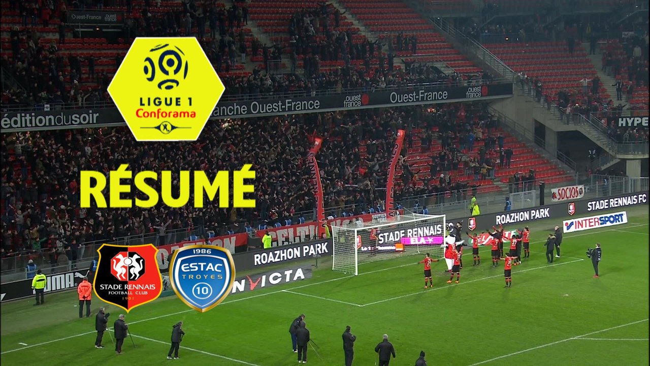 Stade Rennais FC - ESTAC Troyes (2-0) - Résumé - (SRFC-ESTAC) / 2017-18