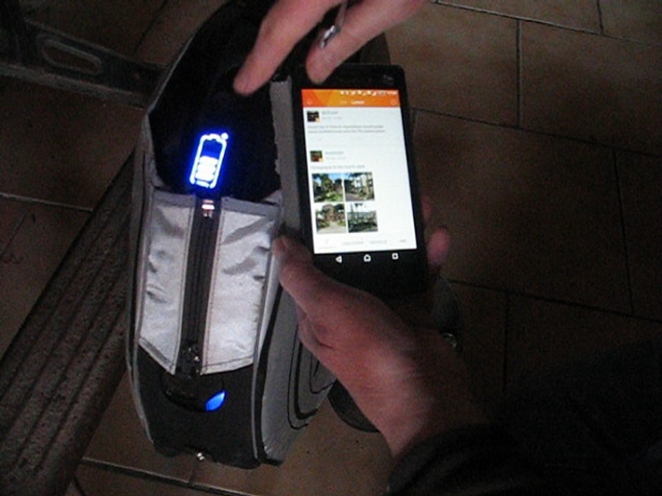 Gyroroue Inmotion V5F appl bluetooth