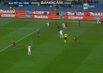 Davide Calabria Goal HD - Roma 0-2 Milan Serie A