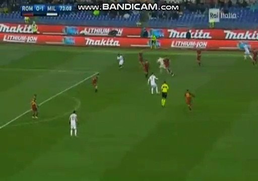Davide Calabria Goal HD - Roma 0-2 Milan Serie A