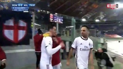 Davide Calabria  Goal HD - AS Roma	0-2	AC Milan 25.02.2018