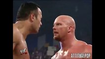 Stone Cold The Rock The Undertaker Vs Kurt Angle Kane & Rikishi