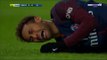 Neymar injury : Neymar in doubt for Real Madrid clash after being stretchered off in tears vs Marseille