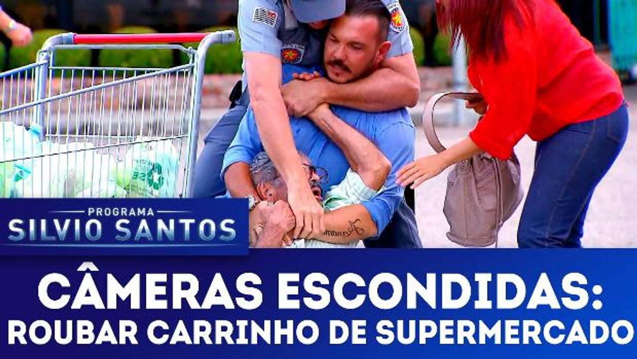 Câmeras Escondidas: Roubar Carrinho de Supermercado - 25.02.18