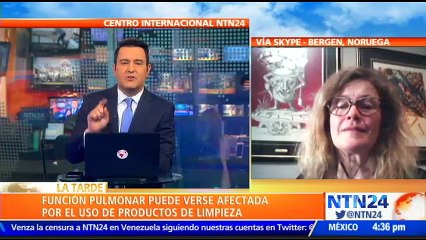 Estudio concluye que los productos usados para despercudir y desinfectar son nocivos para la salud pulmonar