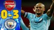 Arsenal vs Manchester City 0 - 3 Extending Highlights 25.02.2018 HD