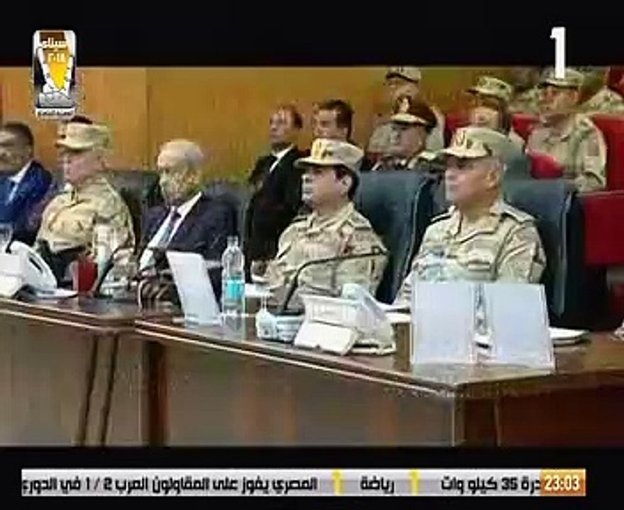 السيسى فى قلب سيناء.. الرئيس يفتتح مركز قيادة شرق القناة لمكافحة الإرهاب