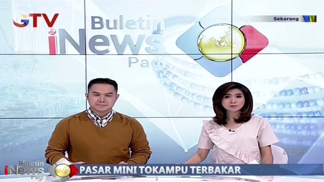 Ratusan Kios Ludes Terbakar di Pasar Mini Tokampu Sulawesi Selatan