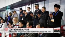 North Korean delegation attends Olympic closing ceremony
