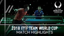 2018 Team World Cup Highlights I Fan Zhendong vs Tomokazu Harimoto (Final)