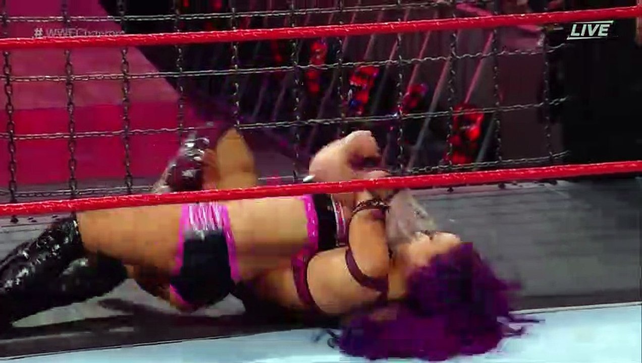 WWE Elimination Chamber 25th February 2018- WWE Elimination Chamber 2_25_18 beyley vs sasha banks vs mickie james  vs alexa bliss vs Mandy Rose vs  Sonya Deville Part 4