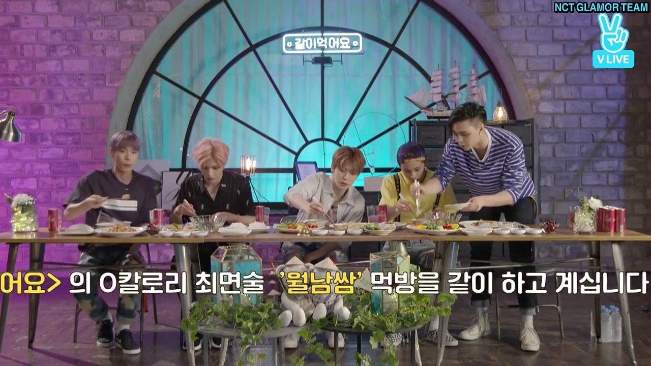 ARABIC SUB -NCT 127 EATING SHOW