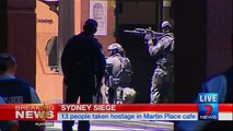 Hostages held in Sydney cafe siege