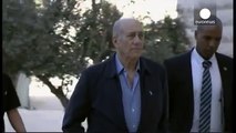 Former Israeli PM Ehud Olmert has bribery conviction partly overturned