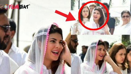 ஸ்ரீதேவியின் இறுதி ஊர்வலத்தில் ஜாலியாக சிரித்து கொண்டிருந்த நடிகை!- வீடியோ