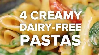 4 Creamy Dairy-Free Pastas