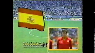 01.06.1986. Mundial Mexico 1986. 02. Brasil - España (1er Tiempo)