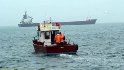 Kuru yük gemisindeki patlamada ölen personelin cenazesi gemiden alındı - SİNOP